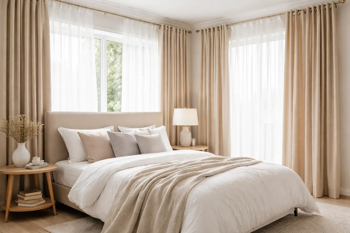 Comment choisir le bon type de rideaux pour une chambre à coucher