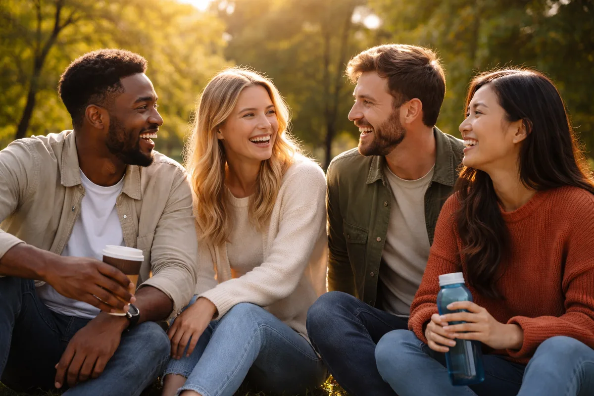 L'importance de la connexion sociale pour un bien-être durable