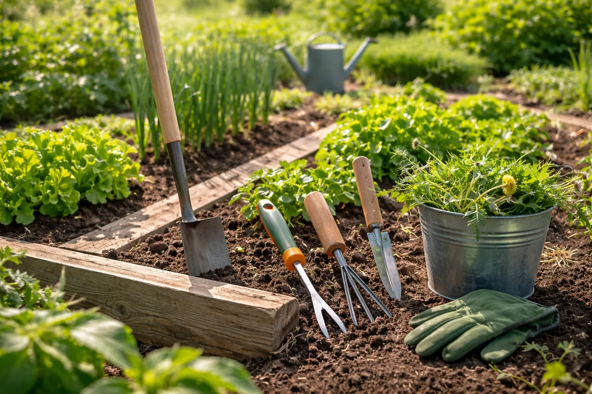 Quels outils de jardin pour un désherbage efficace dans votre jardin potager