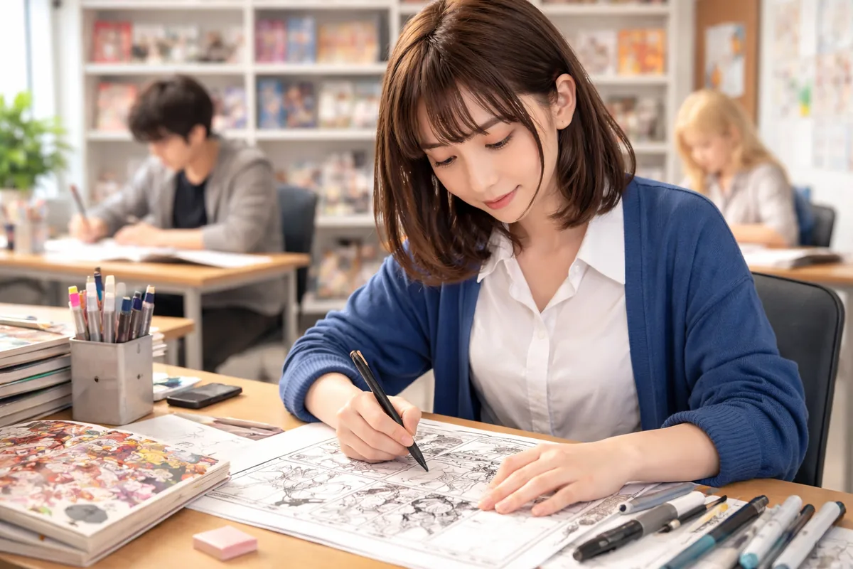 Comment réussir les examens dans une école de mangaka
