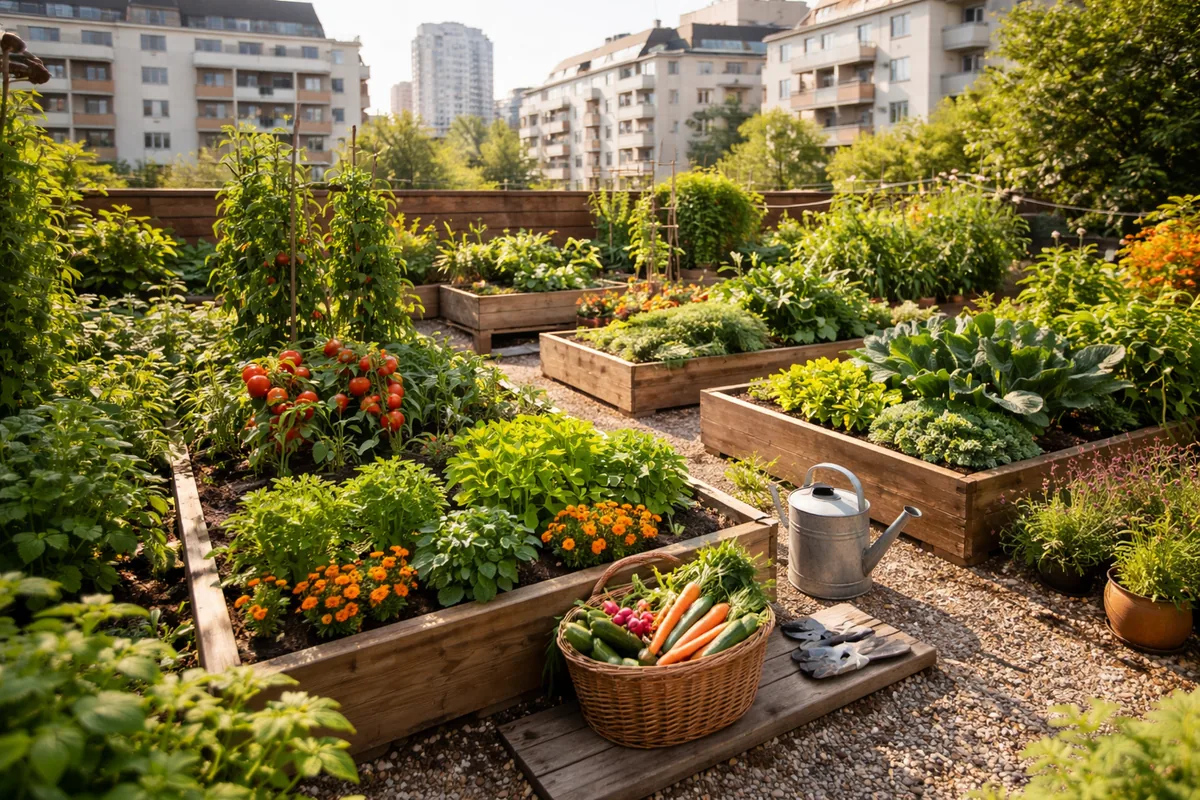 Comment créer un jardin potager en pleine ville